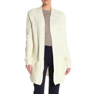 ⚫️ JOSEPH A TEXTURED OPEN FRONT CARDIGAN POCKETS M​​
